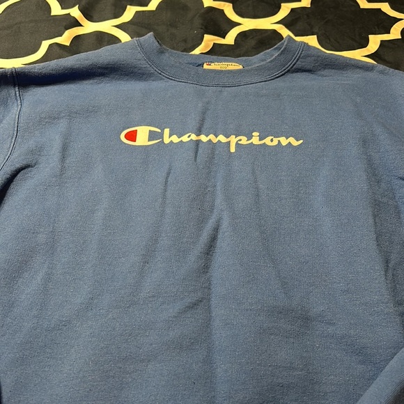 EUC Youth Royal Blue Champion Crewneck YXL - Picture 2 of 5
